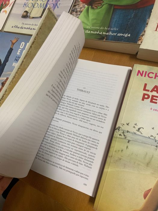 Livros usados em bom estado, Romances etc