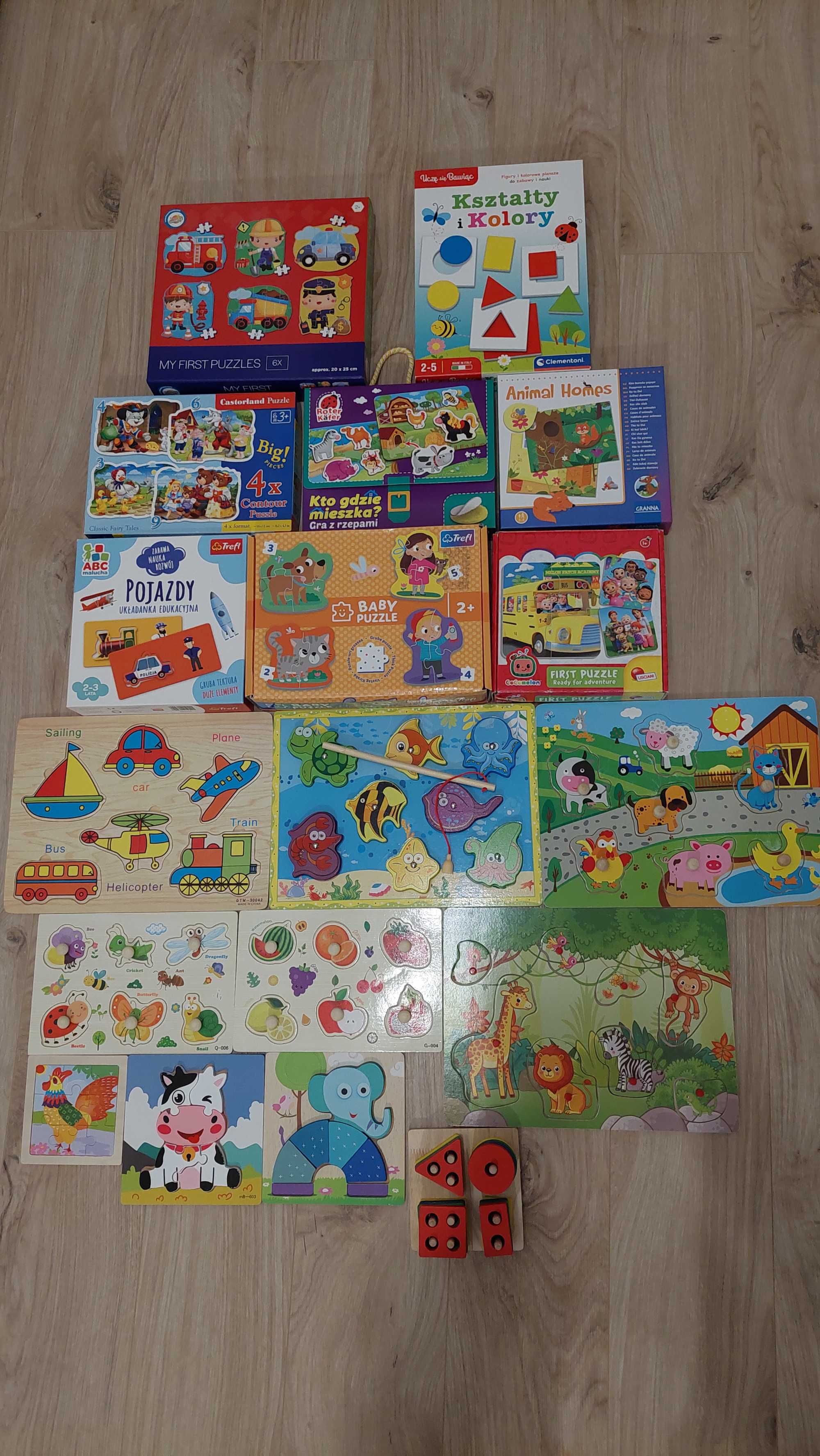 Puzzle i układanki dziecięce