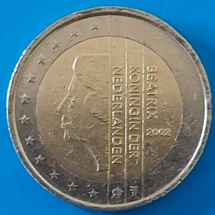 2 Euros de 2002, dos Países Baixos
