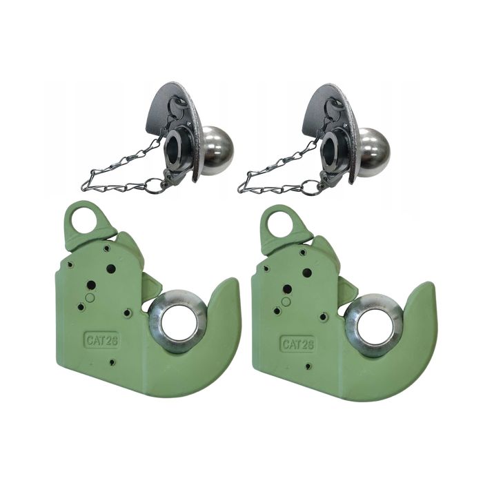 2x HAK Do Wspawana Z Kulami TUZ Podnośników DOLNE [7928]