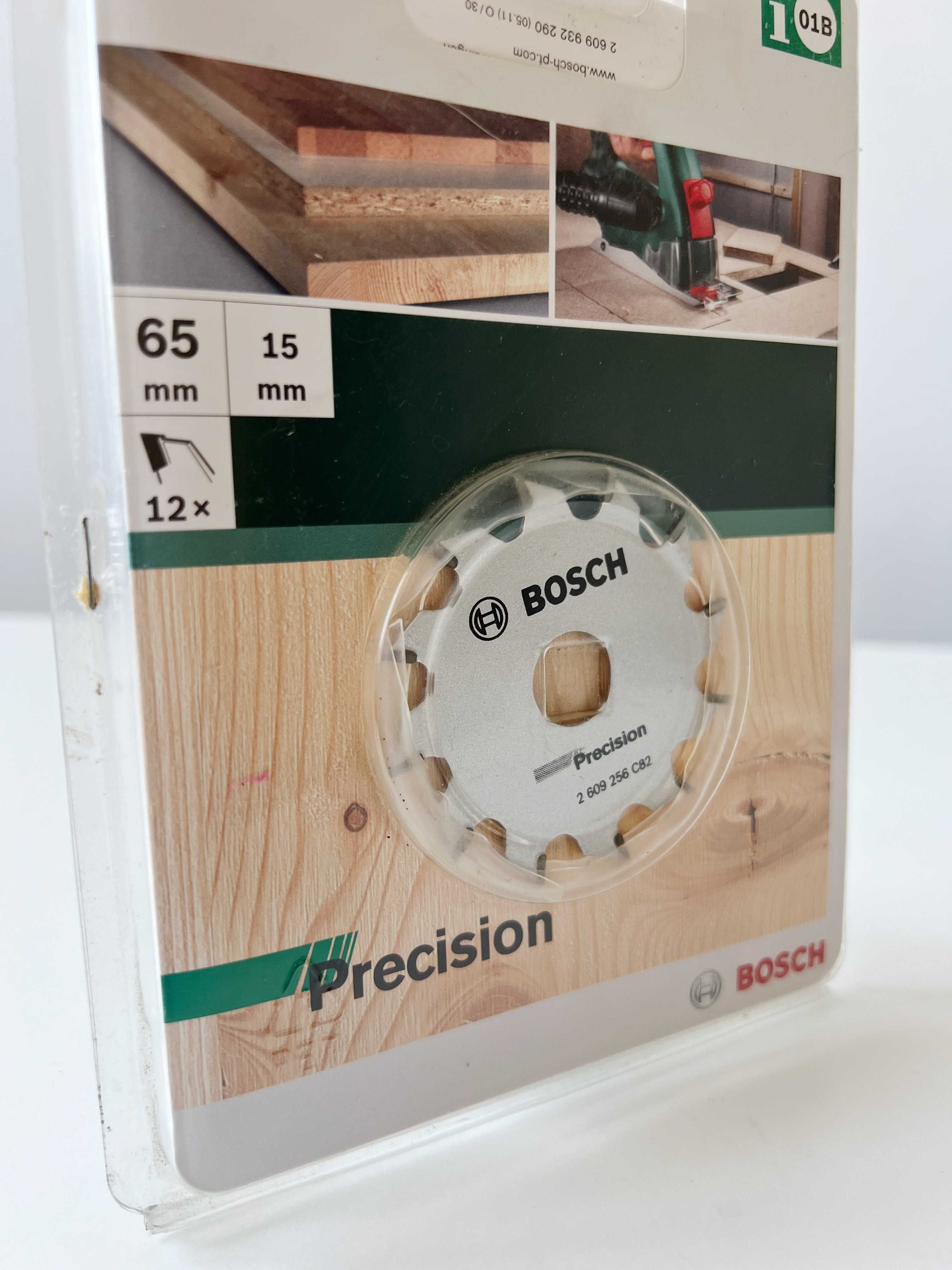 Tarcza pilarska BOSCH 65/15mm Precision 12 zębów NOWA / z węglikami sp