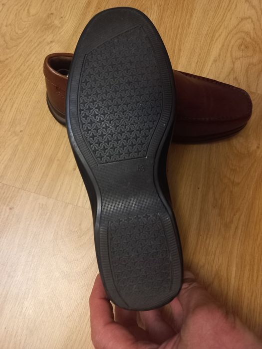 Мужские кожаные туфли PAVERS 43 p.