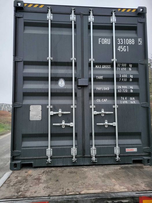 Kontener magazynowy 40HC (12 m) NOWY - Transport Cała Polska