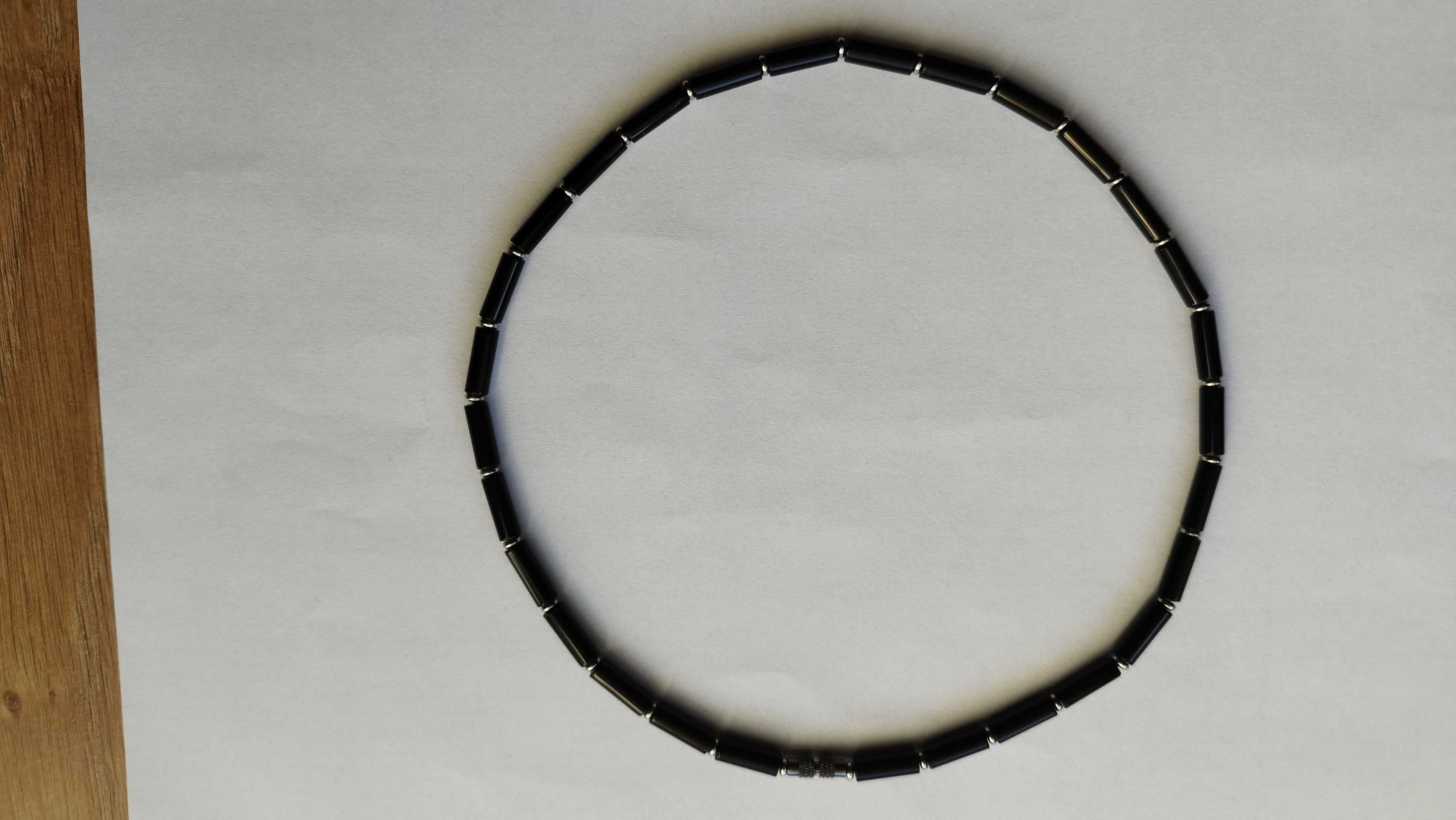 Naszyjnik męski Handmade z „Onyksu”