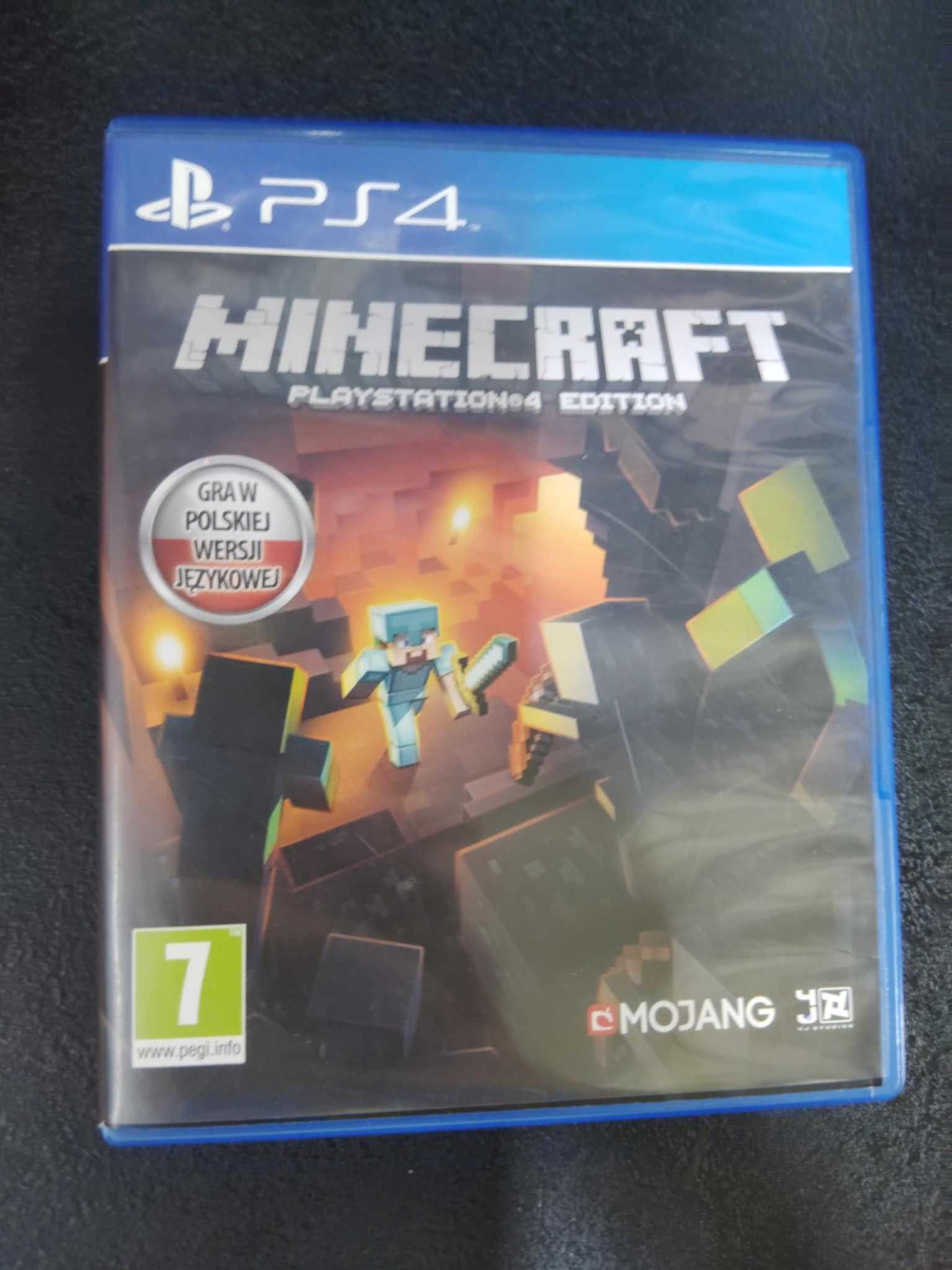 Minecraft PS4 Polskie napisy są w grze PS4 i PS5 / gra na konsole