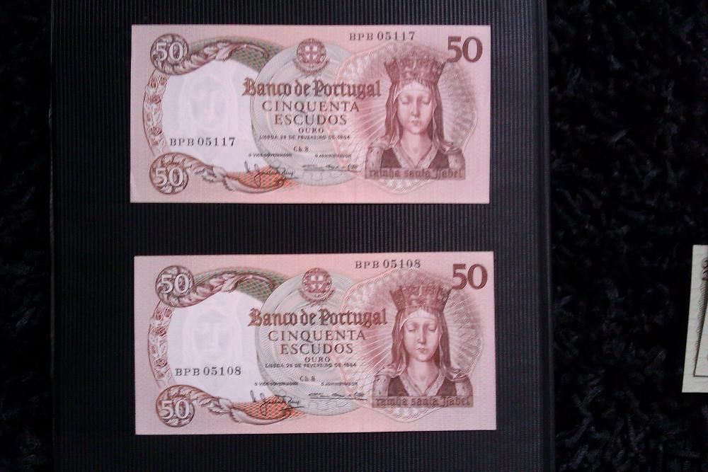 Lote de 18 notas muito bem conservadas!