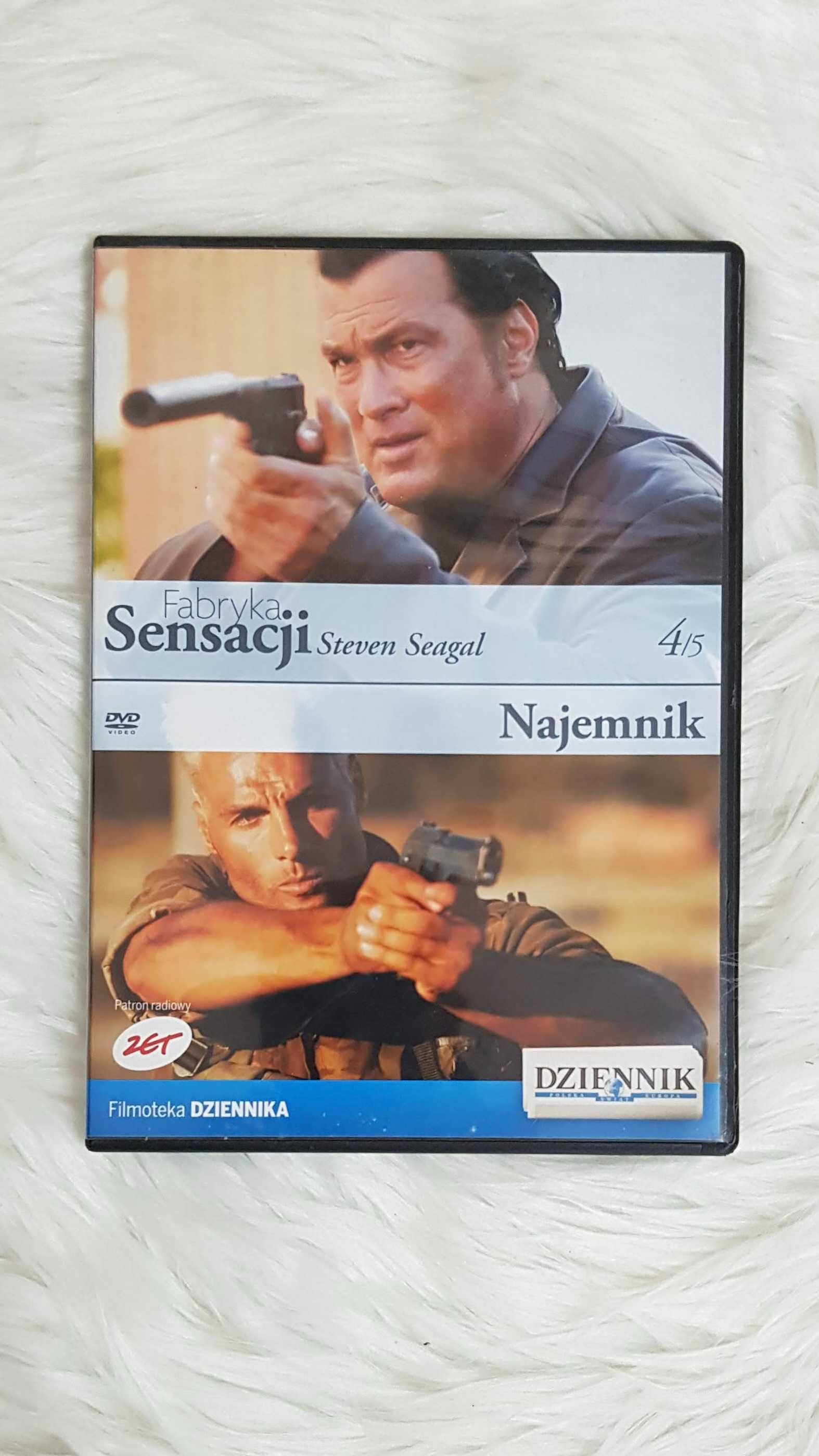 Film sensacyjny Najemnik fabryka sensacji 4/5 Steven Seagal DVD rom
