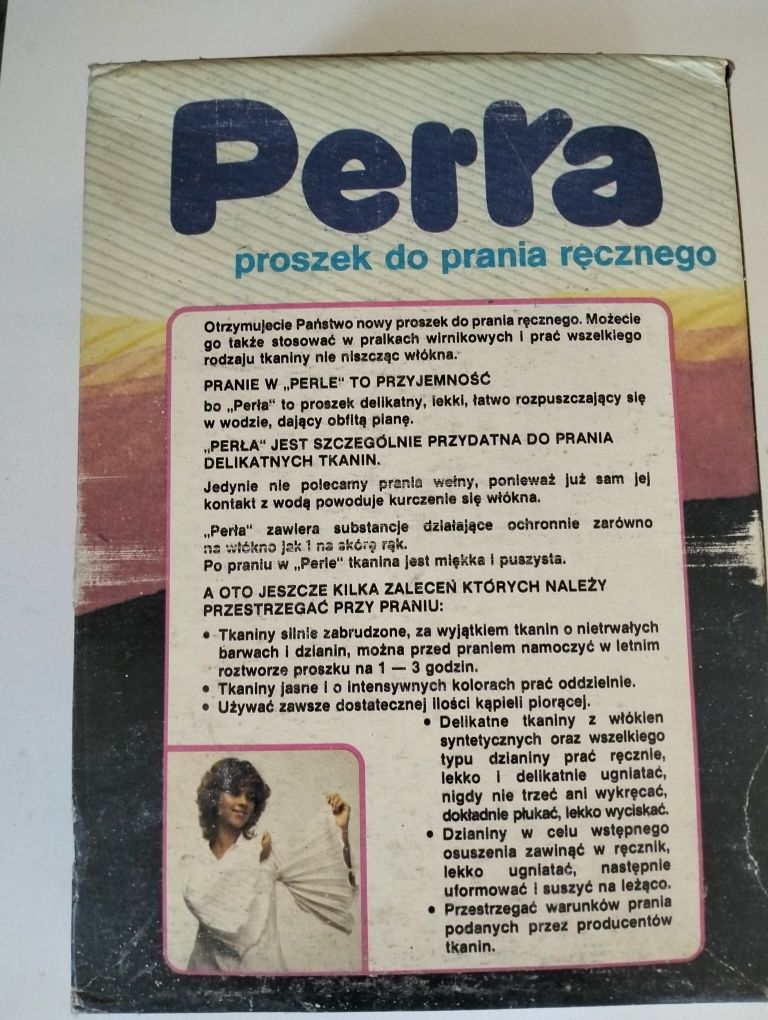 Proszek do prania PERŁA