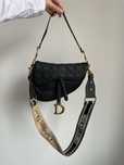 Torebka Dior Saddle ultra matte black nowa premium