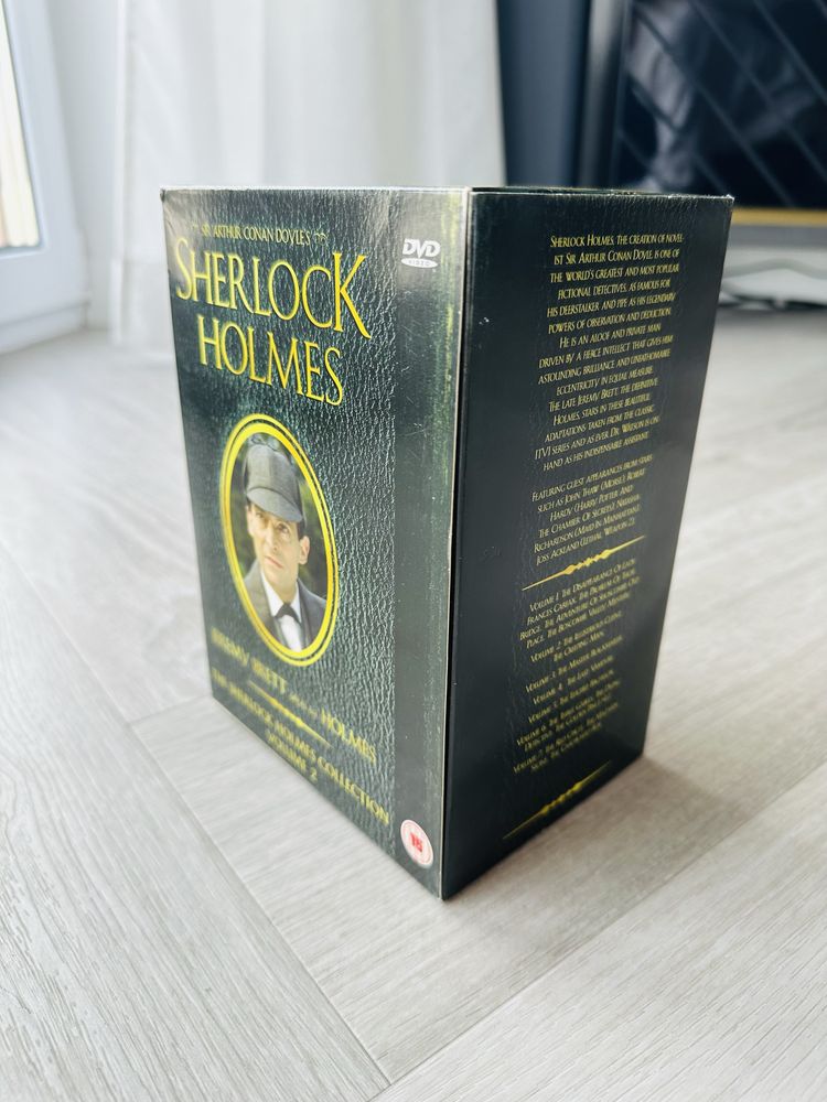 DVD Sherlock Holmes 7 płyt odcinki komplet