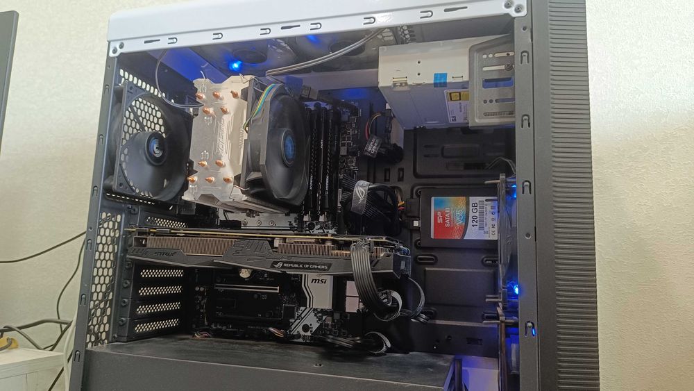 Компʼютер у сборі - i7 7700K, ASUS ROG STRIX-GTX1070-O8G-GAMING