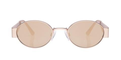 Kim Kardashian x Carolina Lemke okulary przeciwsłoneczne Złote