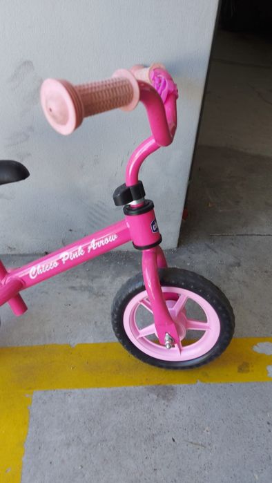 Chicco - Bicicleta de Aprendizagem Rosa Sem Pedais