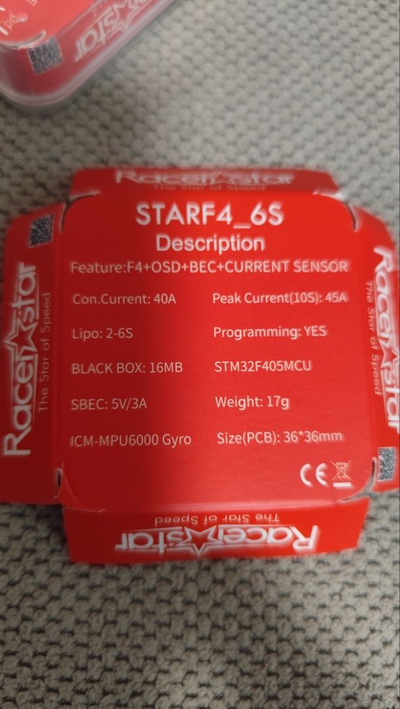 Kontroler lotu FPV 4w1 Racestar F4 6S