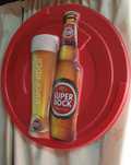Placa da cerveja super bock