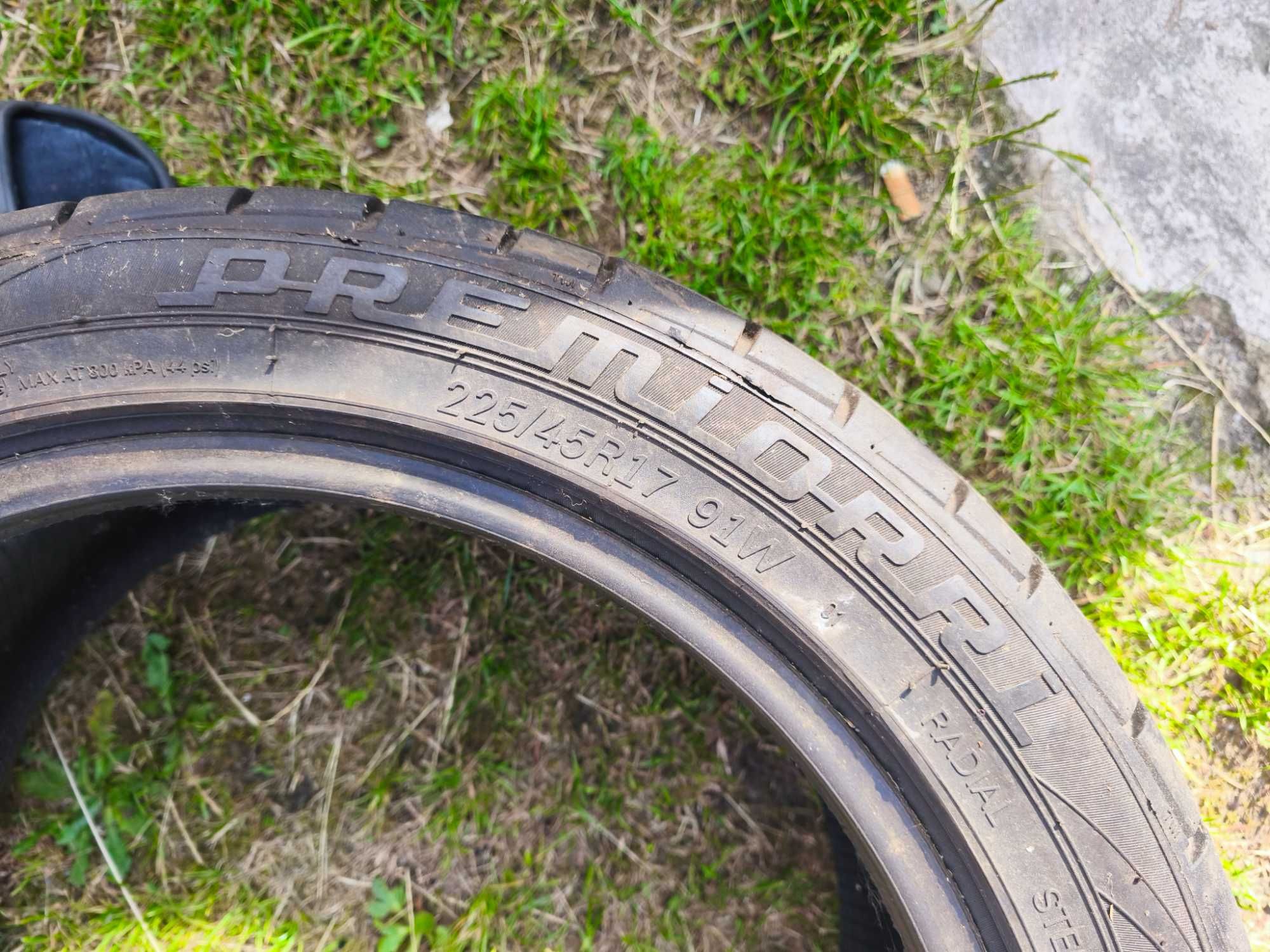Opony premiorri 225/45 r17