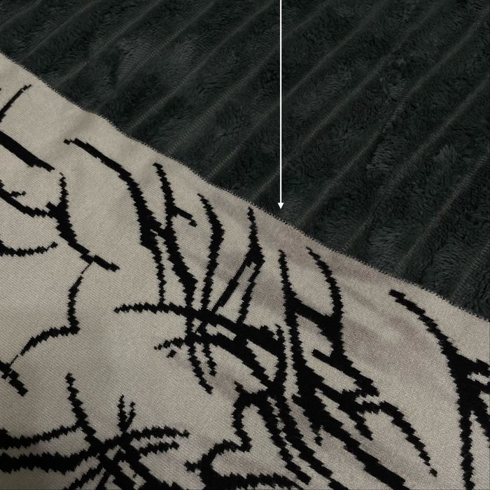 two-sided neo tribal scarf двосторонній шарф у стилі трайбл