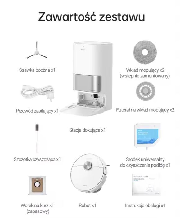 Nieużywany robot sprzątający mopujacy Dreame L10s Ultra