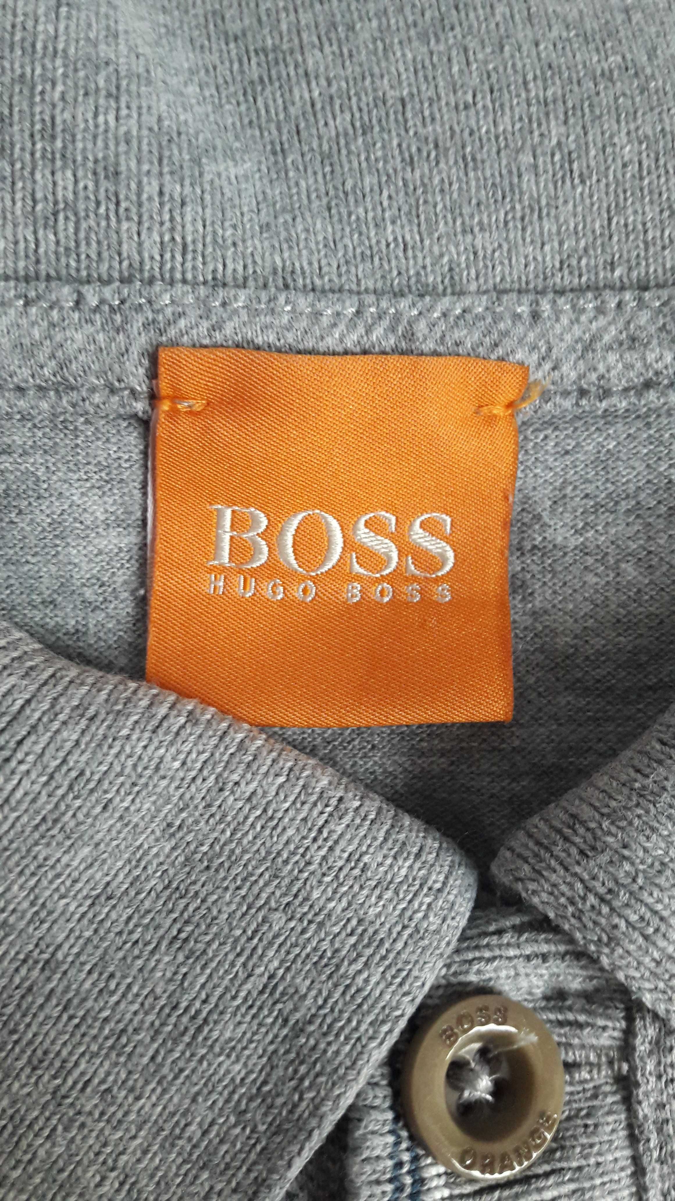 Koszulka polo Hugo Boss Orange z kieszonką