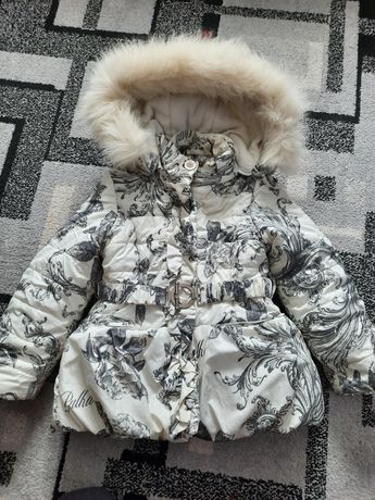 Курточка зимняя на девочку 98 3-4 года