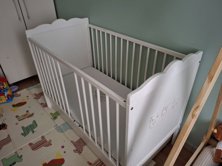 Łóżeczko niemowlęce  Klupś marsell 60x120