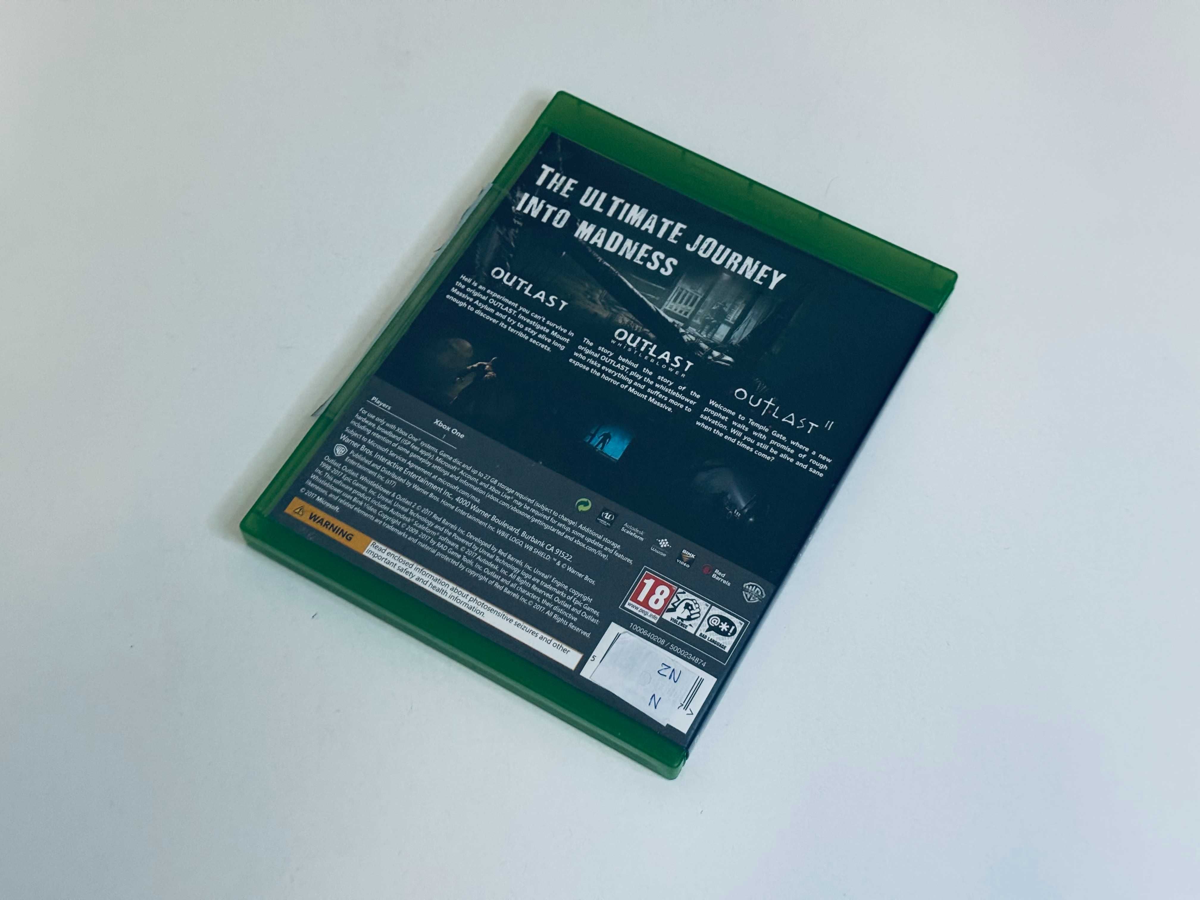 Gra Outlast Trinity Xbox Series / One Więcej gier na innych ogłoszenia