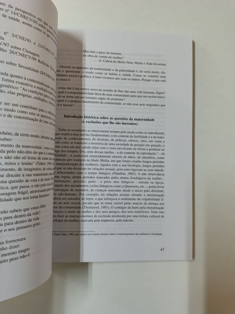 Conselho Nacional de ética para as ciências da vida - Vol. III