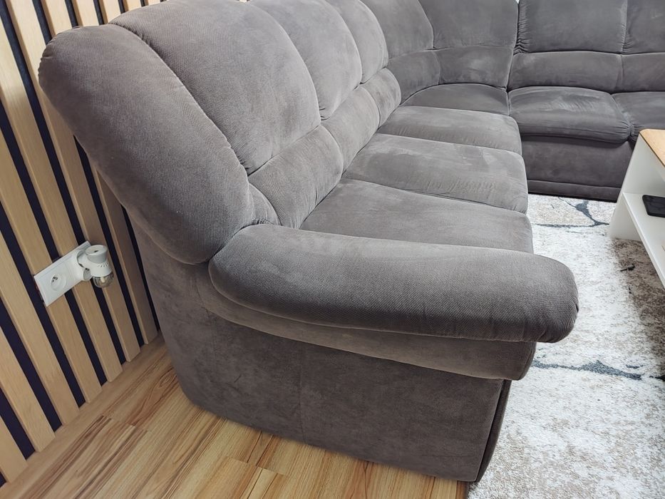 Sofa narożna Aldo z funkcją spania super stan tanio