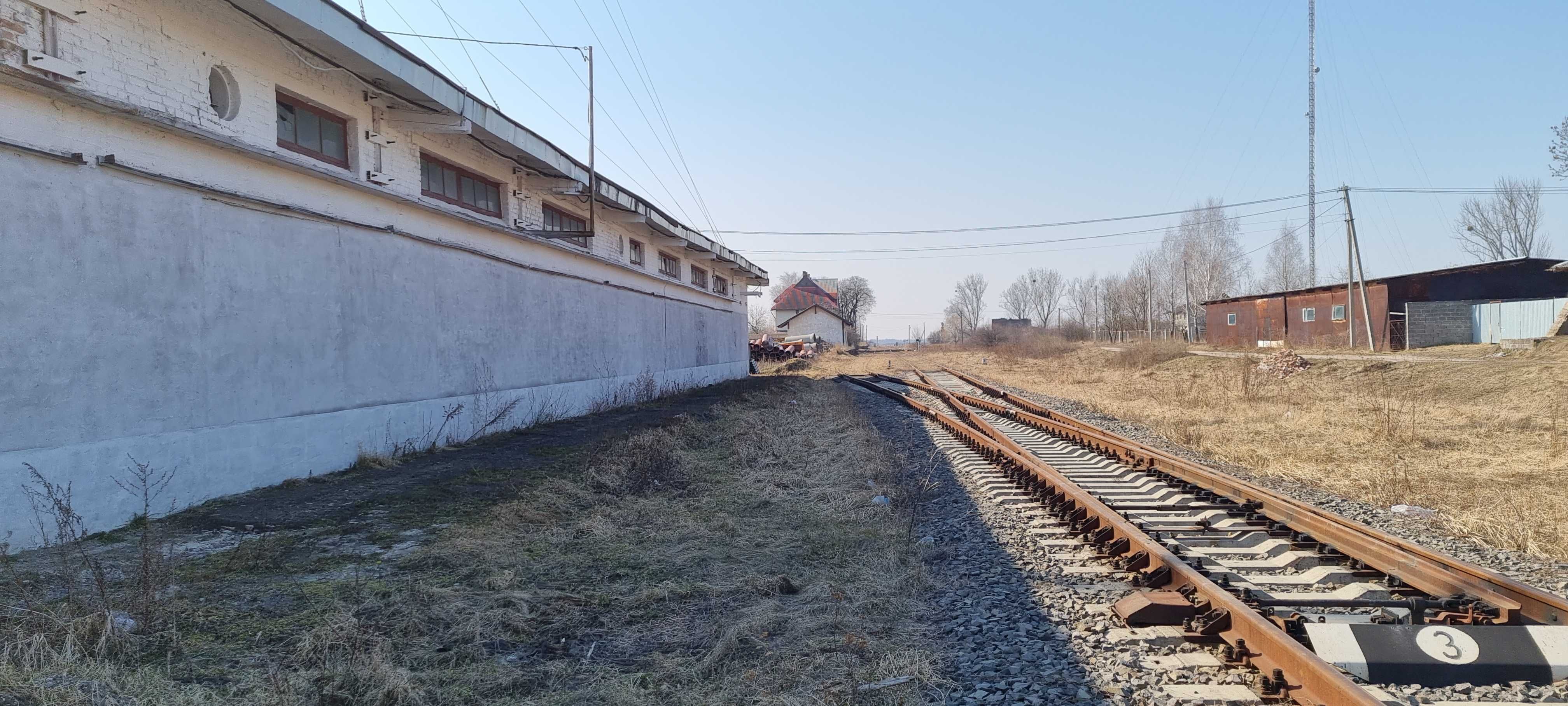 Оренда Складу біля залізниці з Промисловою землею 4га (6,5) Львів обл