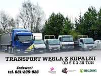 Transport węgla zakupionego w sklepie PGG  WEGLOKOKS  TAURON