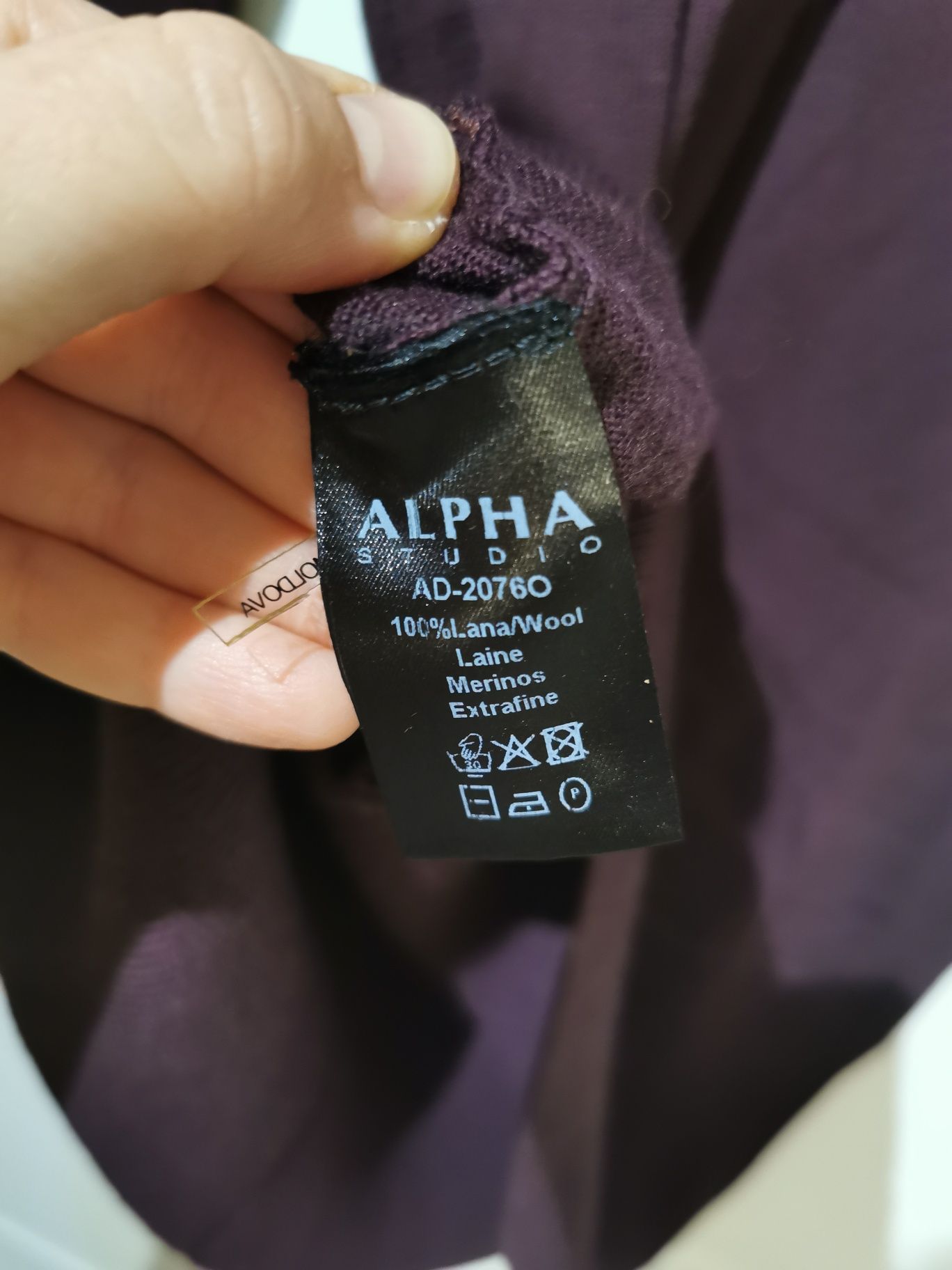 Golf sukienka 100% merino nowa alpha studio