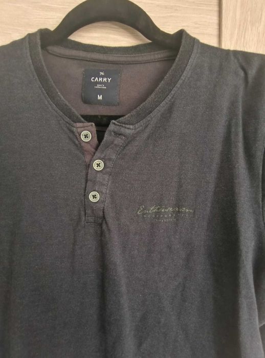 Koszulka męska t-shirt granatowa M Carry