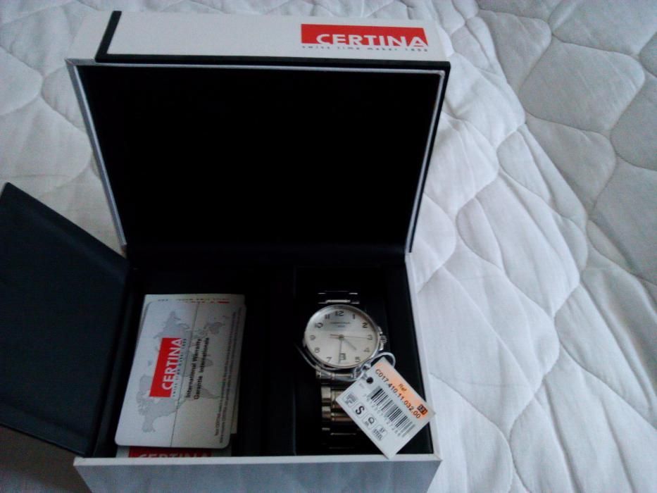 Certina Switzerland наручные часы C017.410.11.037.00 Швейцарские часы