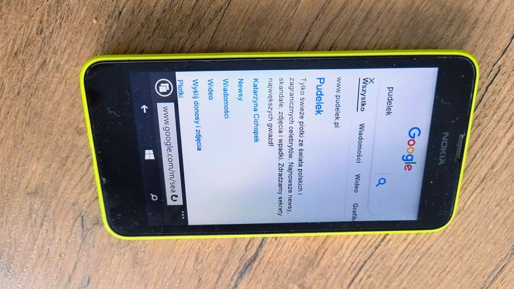Nokia RM 974 z 2014r bez SIM