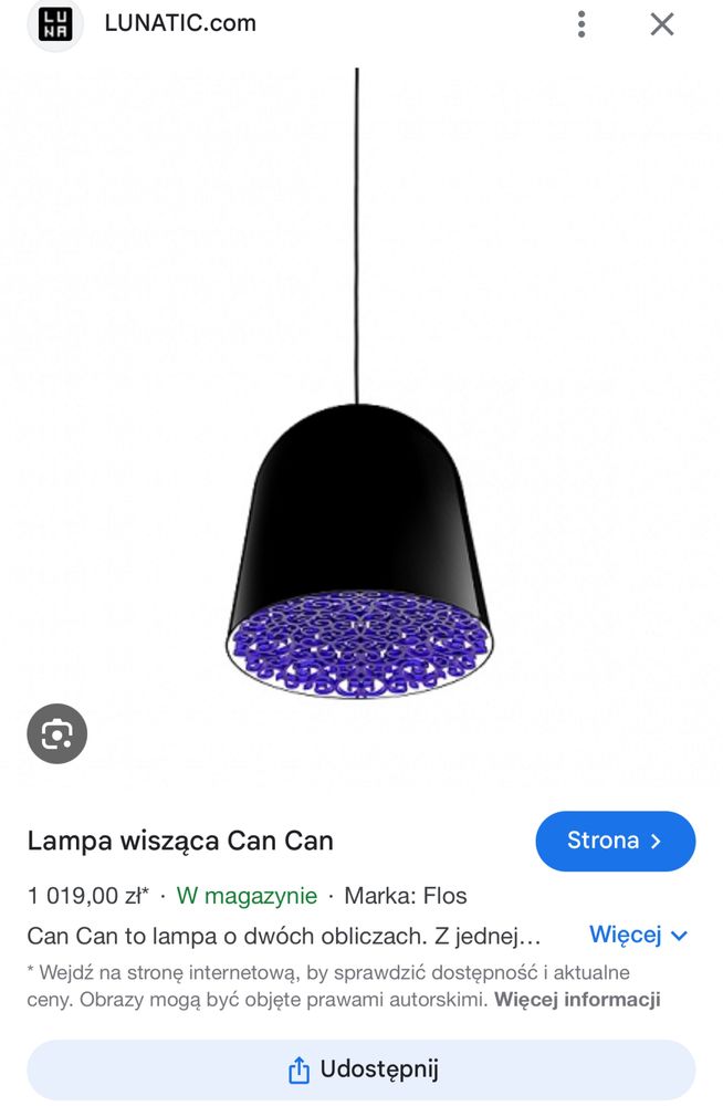 Lampa Flos Can Can