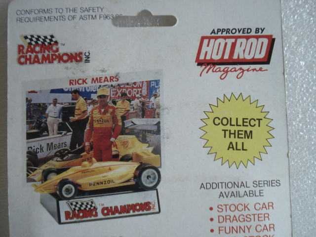 Carro Miniatura Indy Car Mario Andretti - 1989