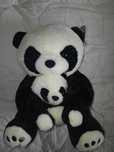 Miś Panda z maleństwem pluszak