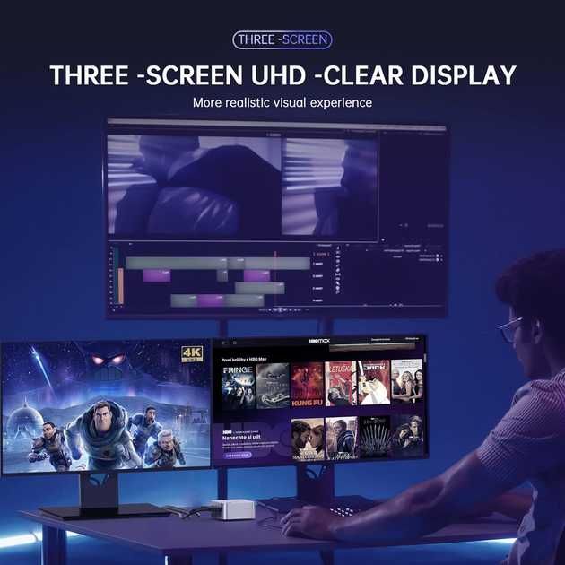 Міні ПК Acemagician T8 PLUS Intel Processor N100/ 16Gb DDR5/ 500 GB