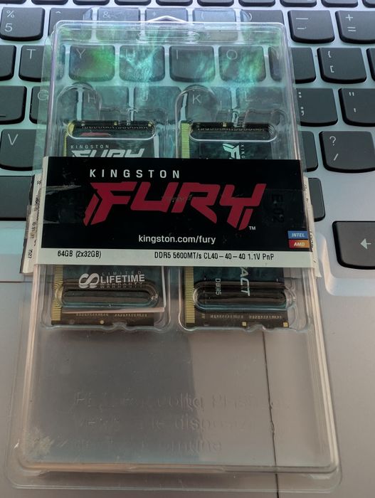 KINGSTON Fury Impact 64GB (2x32GB) 5600MHz