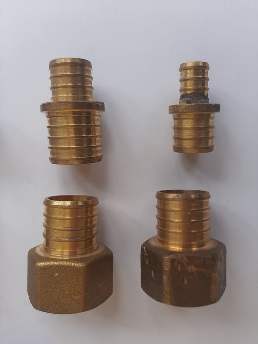Латунь Italy 3/4", 20/16/10 мм штуцер, тройник, уголок фильтр сетчатый