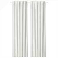 2 szt. biała zasłona Ikea Hilja 145 x 300 [cm] (TANIEJ O 25%)