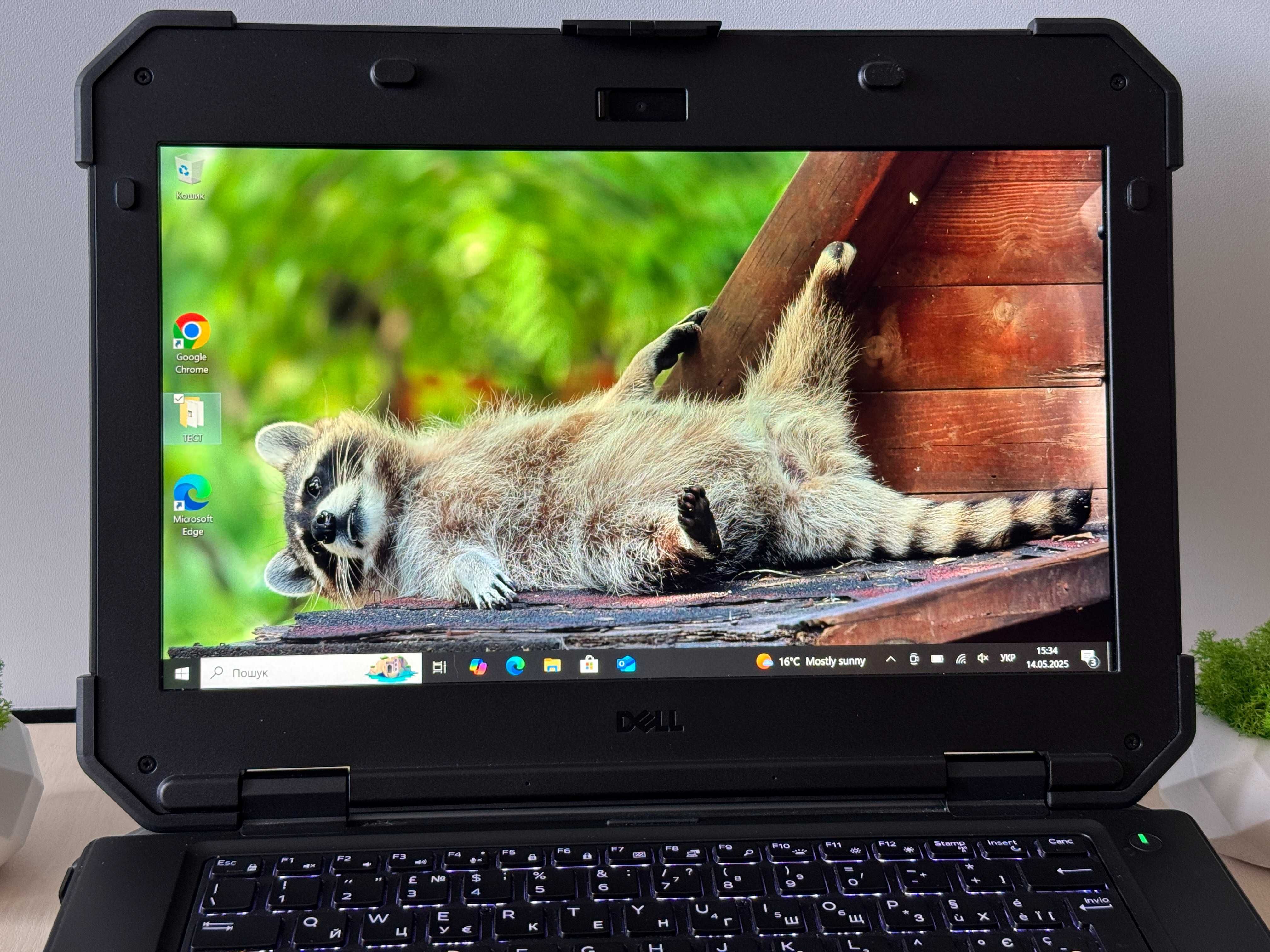 Захищений Dell Latitude 7424 Rugged i5-8350U/FHD IPS  Сенсорний екран