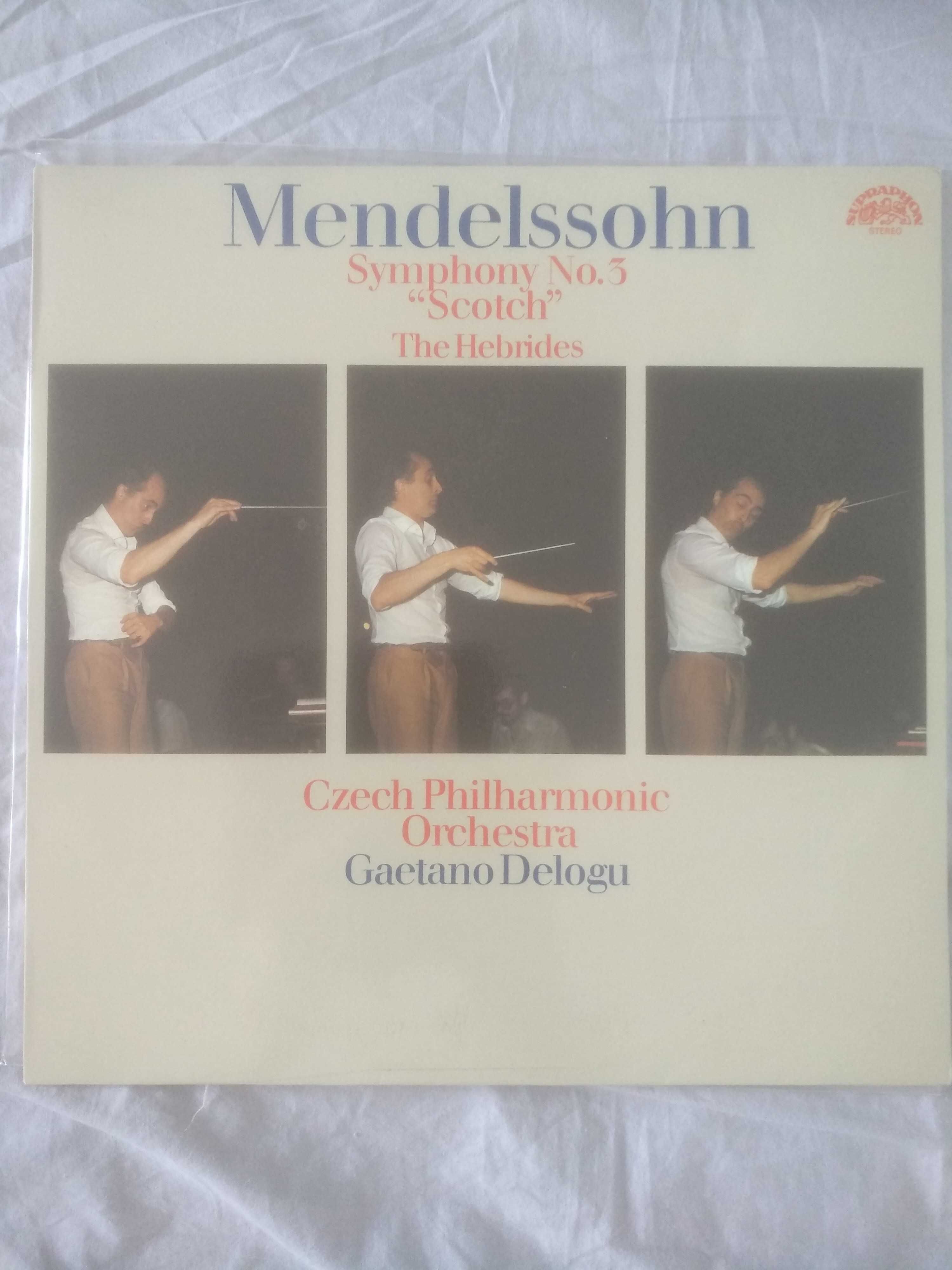 Mendelssohn, Gaetano Delogu‎– Symphony No. 3 "Scotch" / The Hebrides