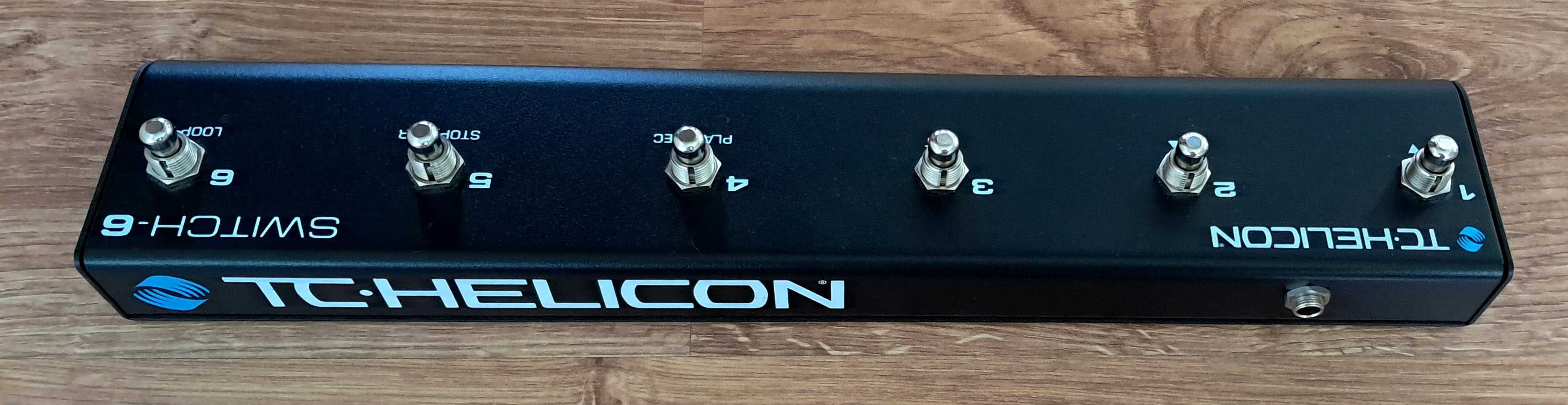 TC Helicon Switch-6, footswich, przełącznik nożny, kabel!!!