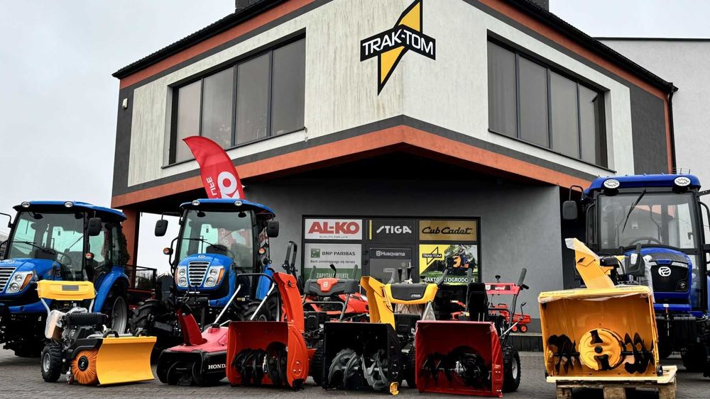 Odśnieżarka Spalinowa Honda Stiga Husqvarna Cub Cadet Akcja Zima