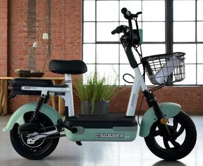 Електроскутер Crosser 1000W Графенова АКБ 72V пробіг до 85 км потужний
