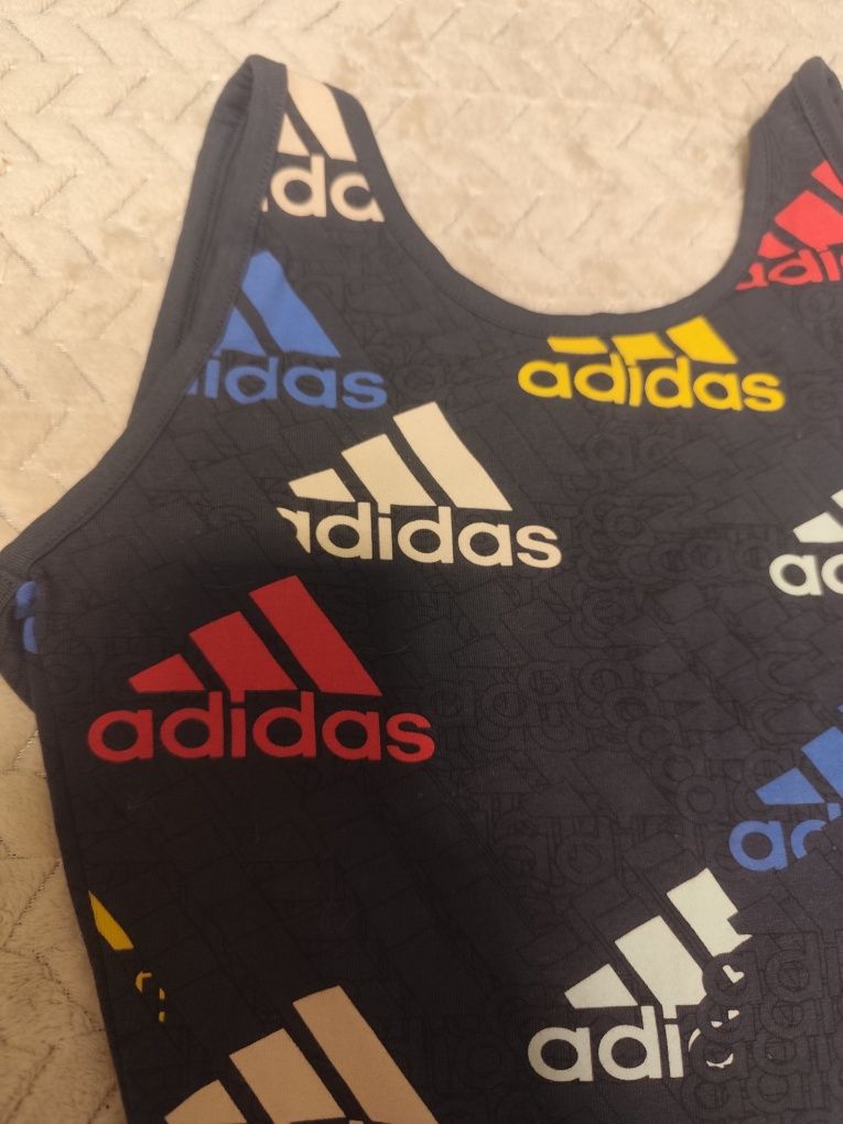 Nowe body bawełniane adidas r.XS