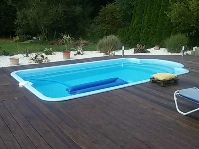 Basen ogrodowy z laminatu, poliestrowy 6x3x1,4 od ręki Producent