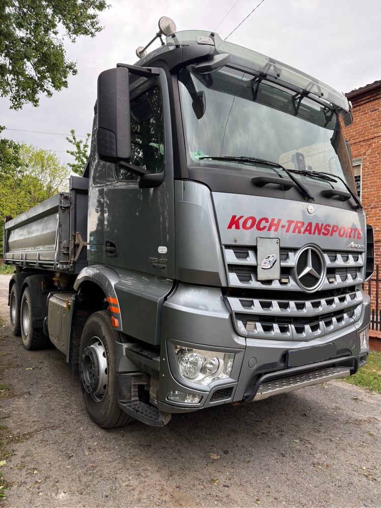 Mercedes Arocs Kiper Meiller Hydroburta Wywrotka Oryginał