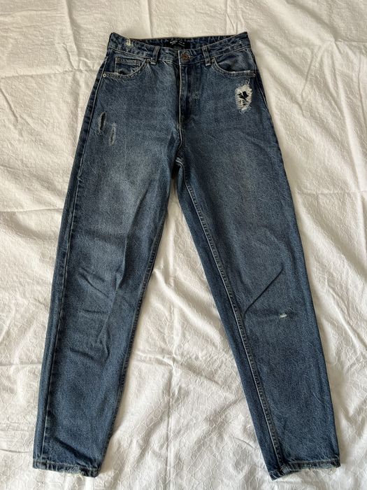 Джинсы женские, мом